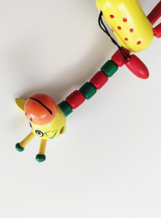 Wooden Dancing Animal Giraffe II