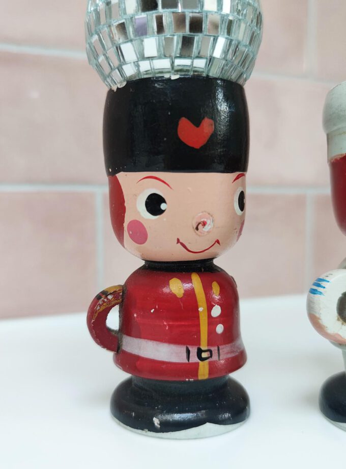 Wooden Boys Egg Cups