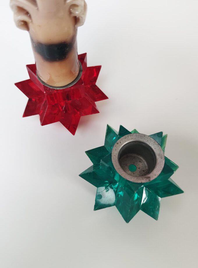 Friedel Perspex Set Candle Holder