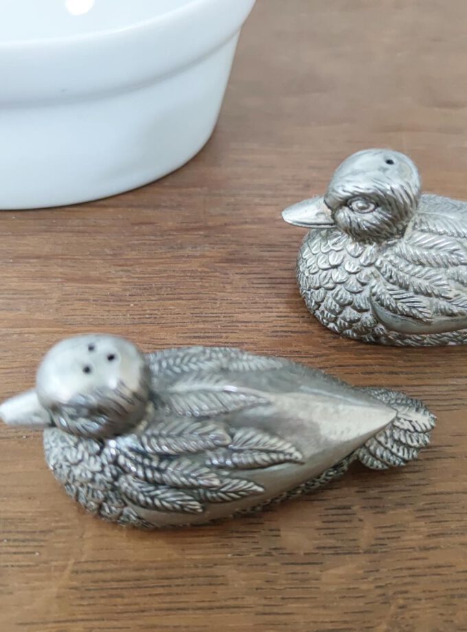 Salt & Pepper Shakers Ducks Silea