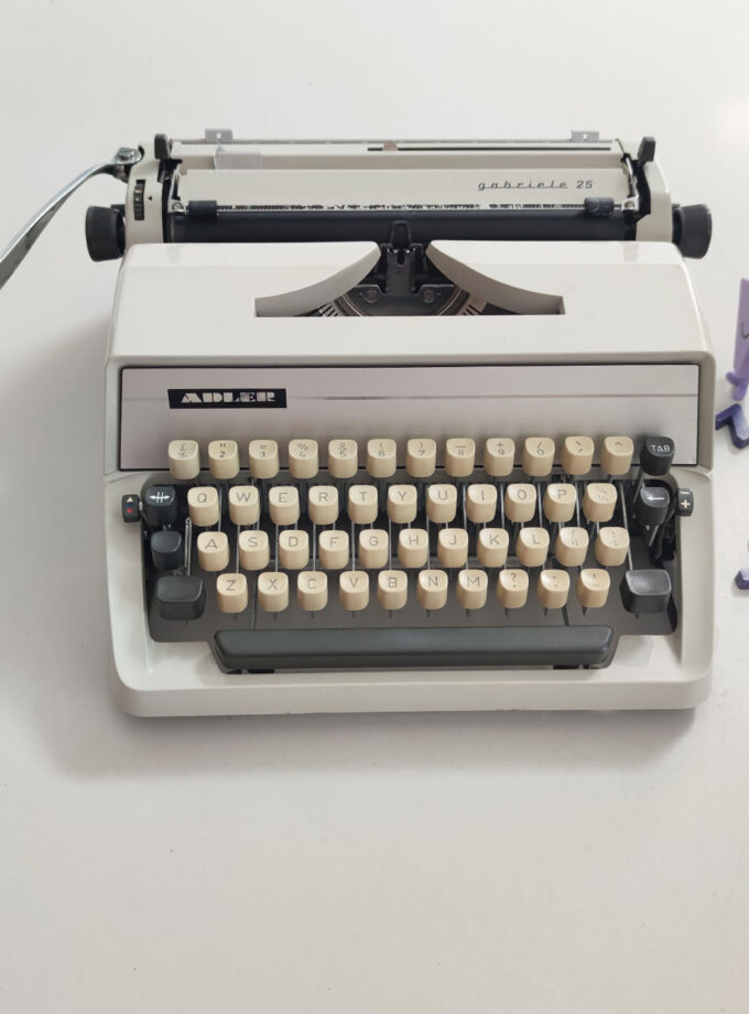 Vintage Adler Typewriter Gabriele 25