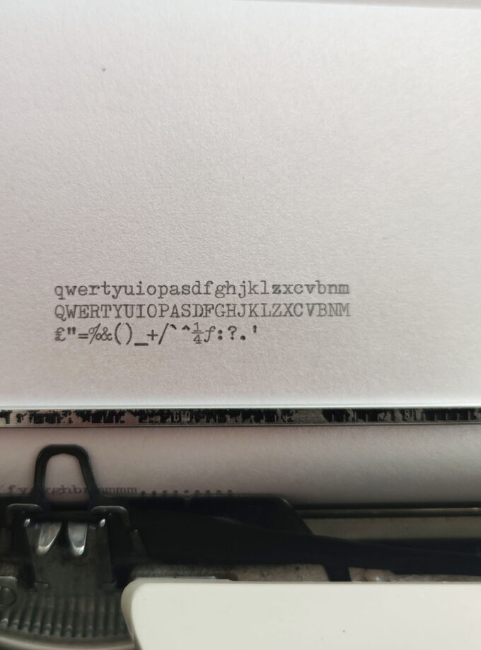 Vintage Adler Typewriter Gabriele 25