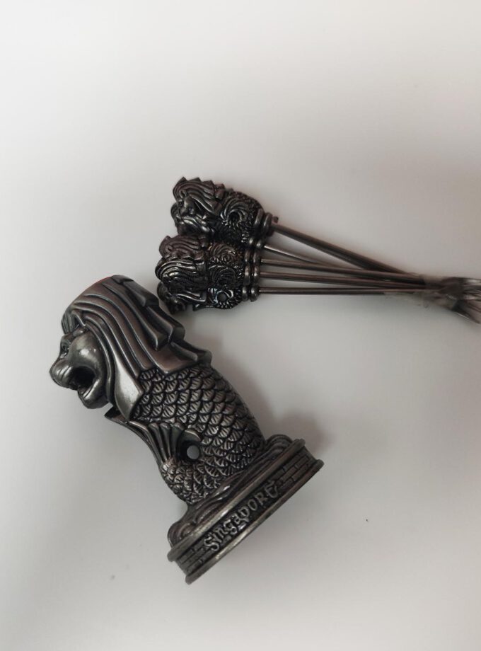 Cocktail forks / Pickle Forks Merlion