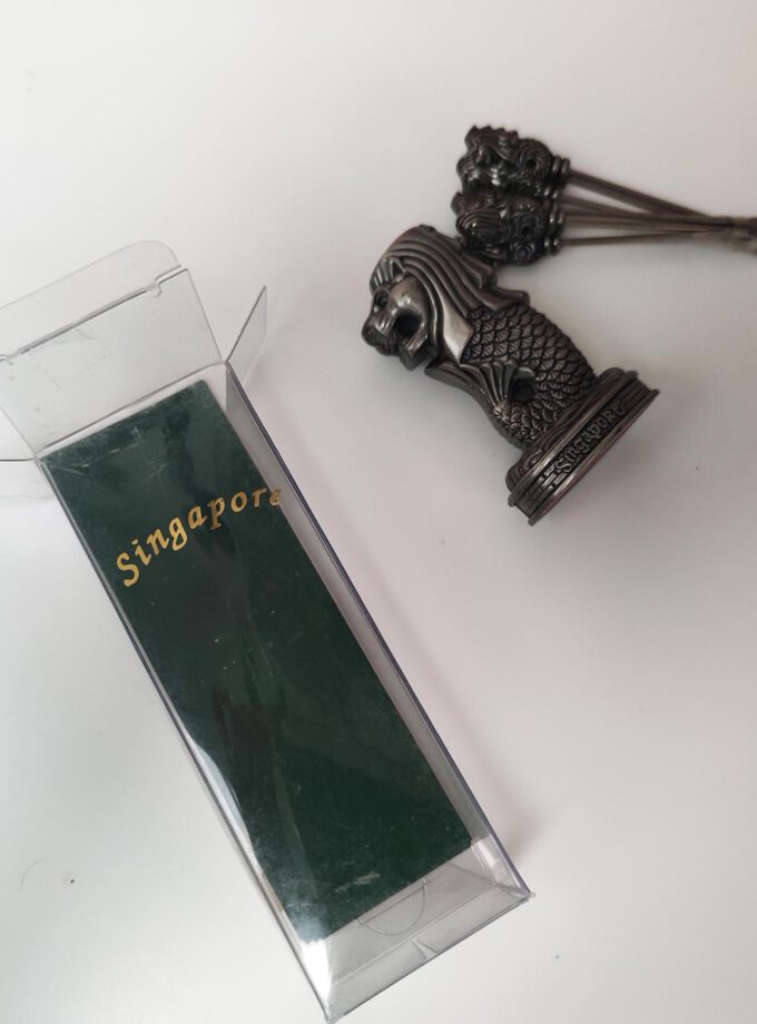 Cocktail forks / Pickle Forks Merlion