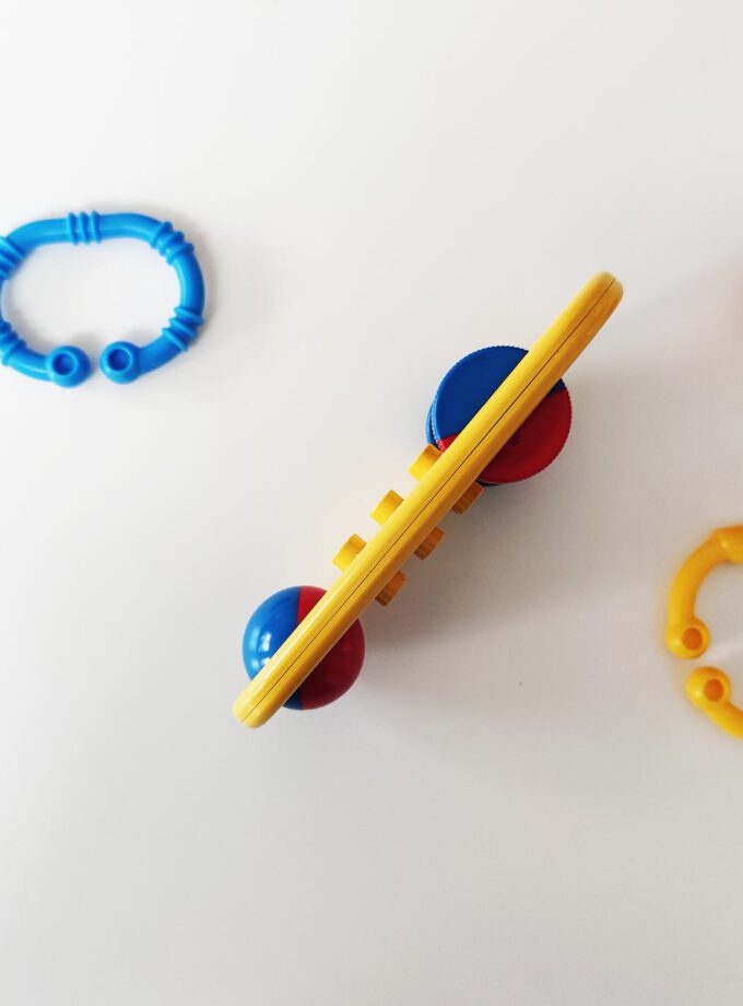 Vintage Red Duplo Skateboard