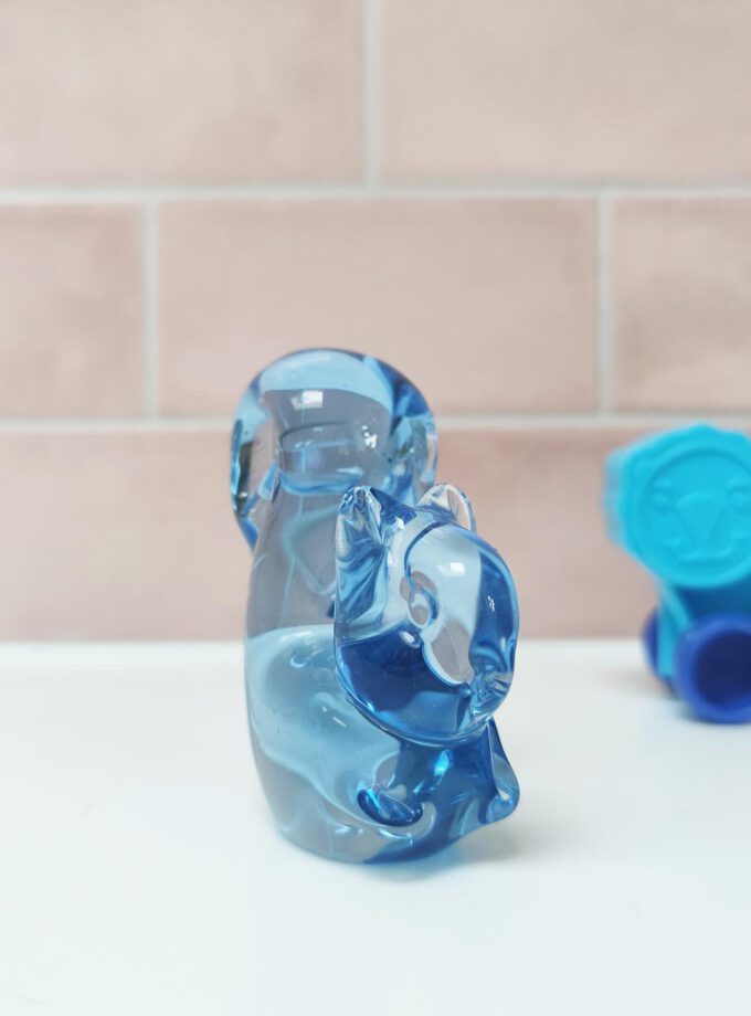 Vintage Murano Blue Squirrel