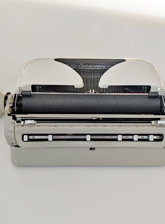 Vintage Adler Junior-E Twotone Typewriter