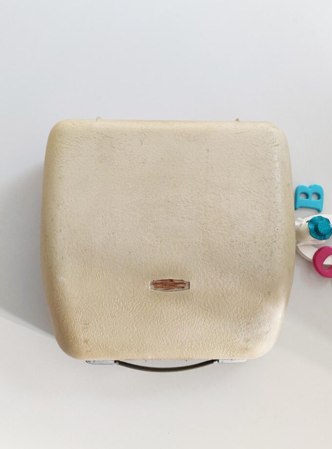 Vintage Adler Junior-E Twotone Typewriter