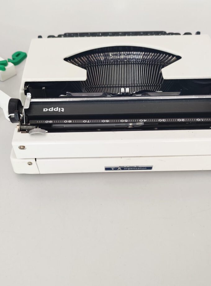Vintage Tippa Triumph Typewriter Off White Pica