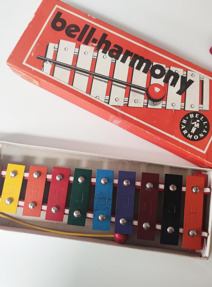 Vintage Colored Xylofoon