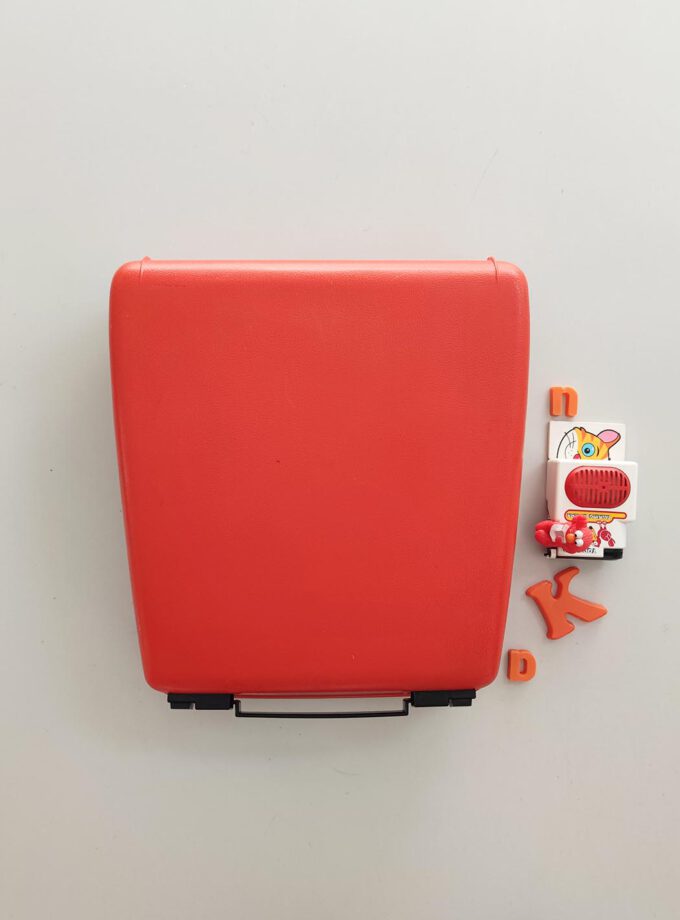 Remington Sperry Rand Riviera Orange Typewriter