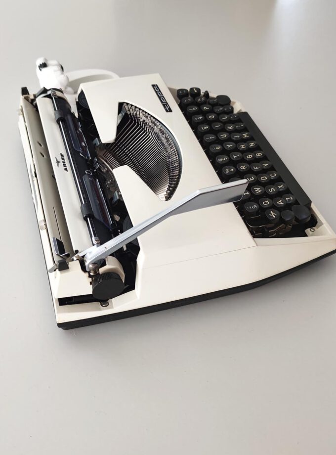 Vintage Tippa Adler Typewriter Off White Pica