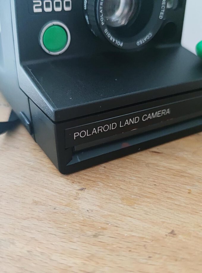 Polaroid Land Camera 2000 Green Button