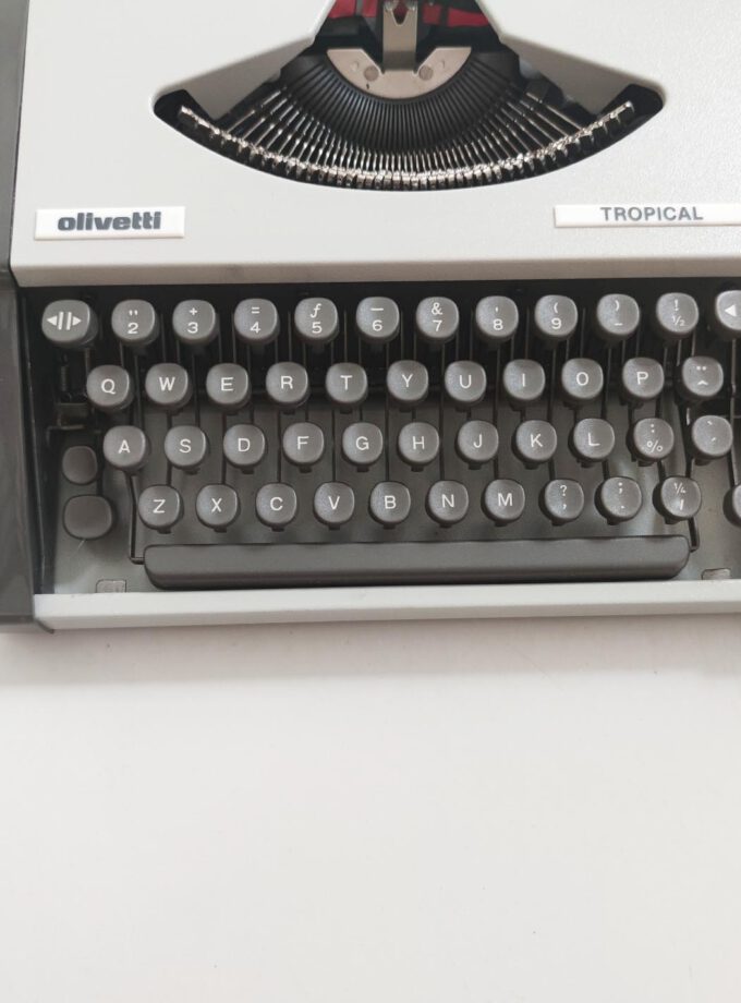 Vintage Olivetti Tropical Typewriter