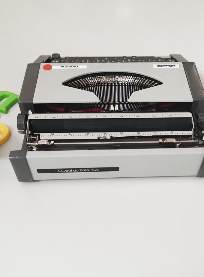 Vintage Olivetti Tropical Typewriter
