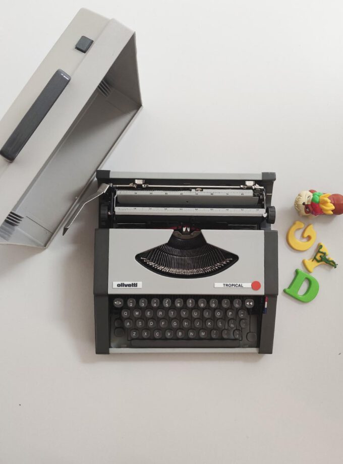 Vintage Olivetti Tropical Typewriter
