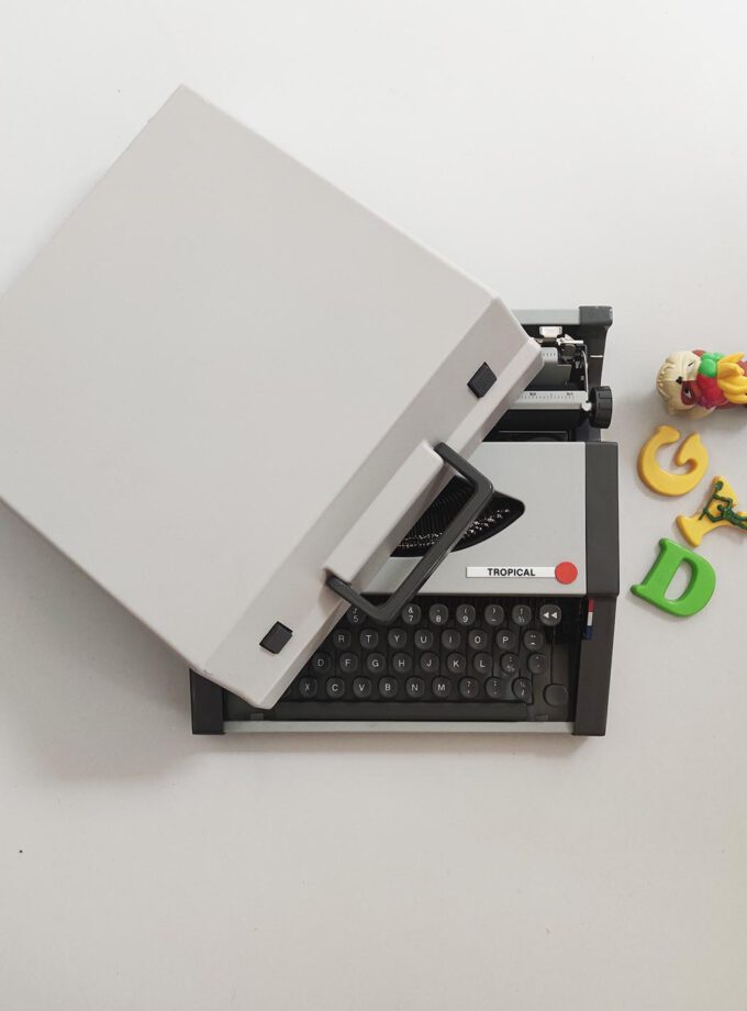 Vintage Olivetti Tropical Typewriter