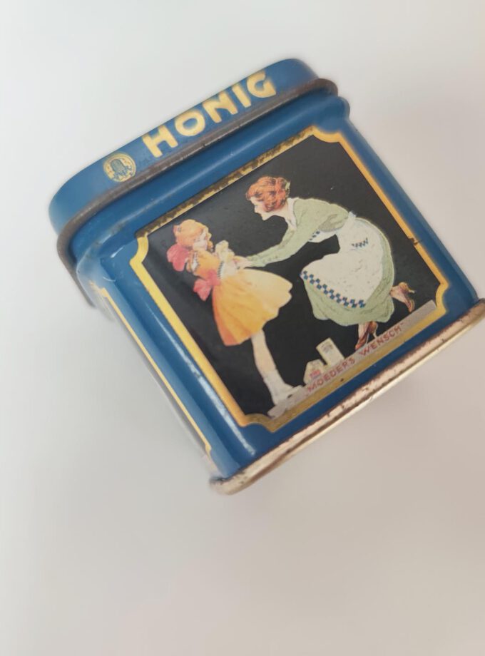 Vintage Tiny Honig Moeders Wensch Tin