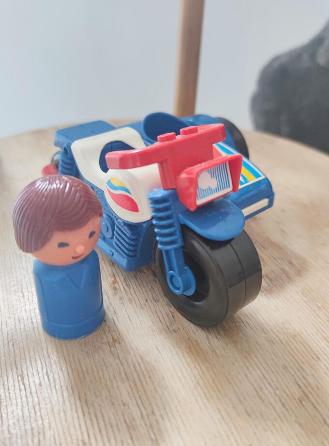 Vintage Jean Hoefler Motorbike Sidecar