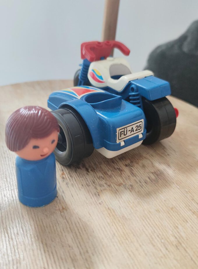 Vintage Jean Hoefler Motorbike Sidecar