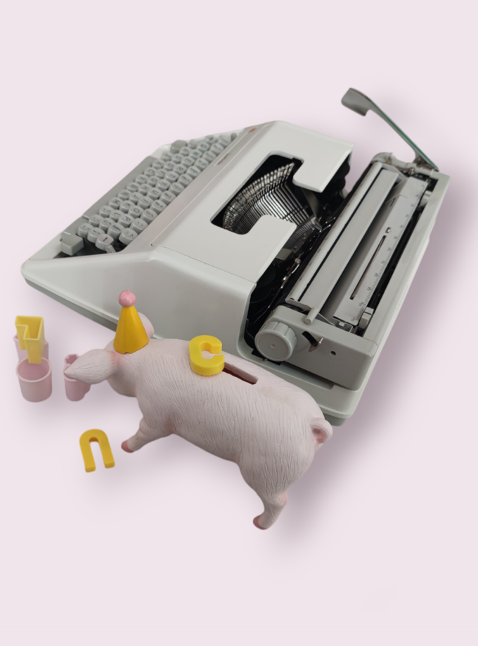 Vintage TA Junior Typewriter