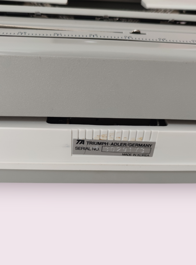 Vintage TA Junior Typewriter