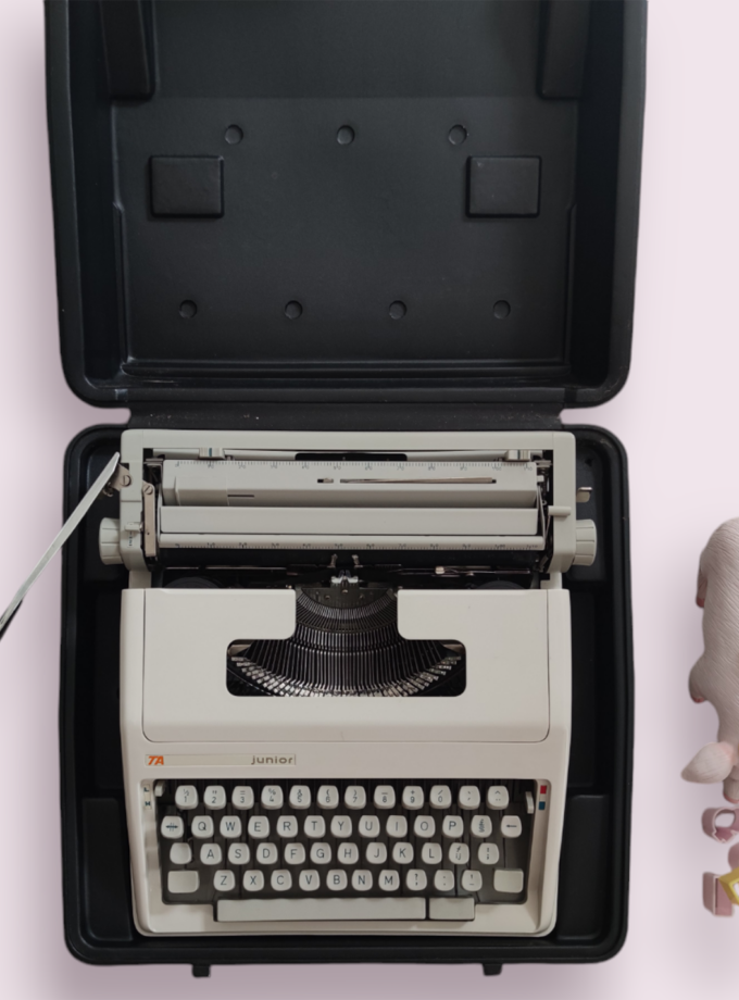 Vintage TA Junior Typewriter