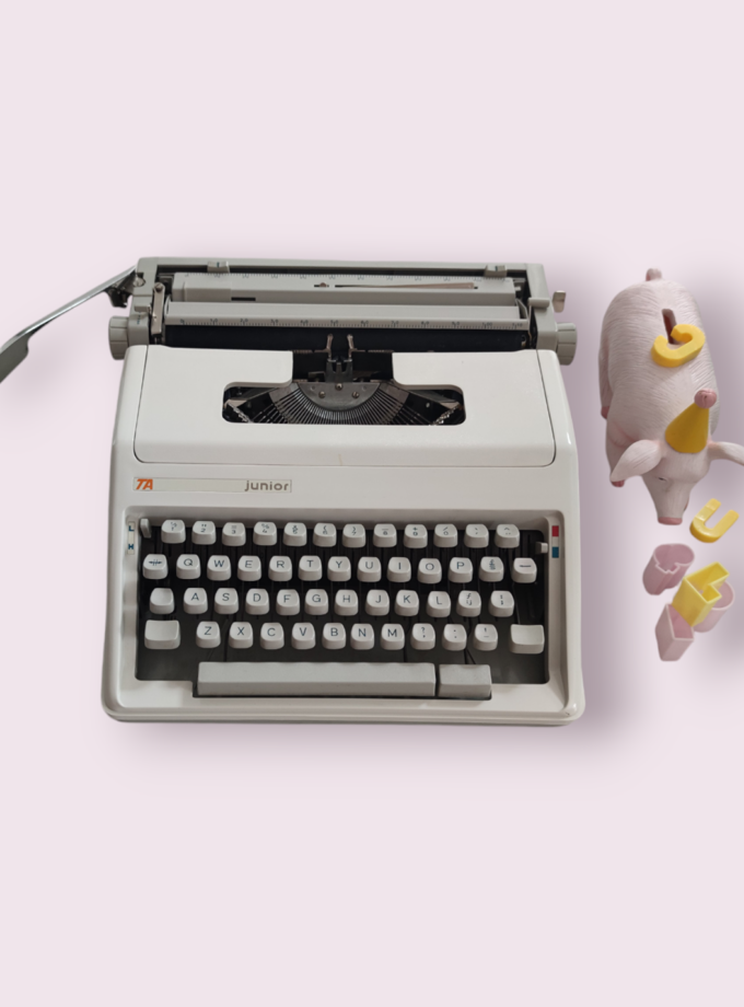 Vintage TA Junior Typewriter