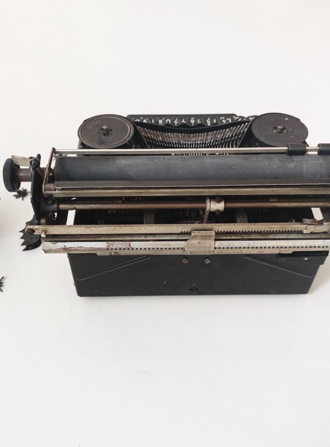 Vintage Old Black Olympia Filia Typewriter