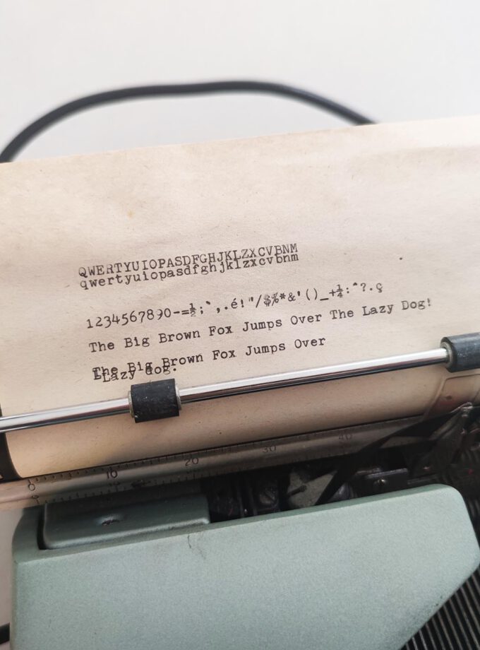 Electric Typewriter Smith Corona Electric 120