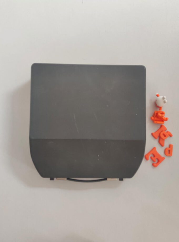 Vintage Rapide Orange Typewriter