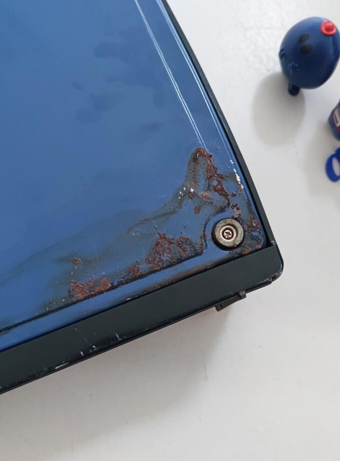 Vintage Vendex 750 Denim Blue Typewriter Cubic