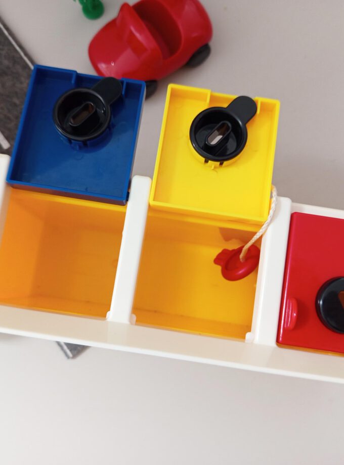 Ambi Toys Cars + Garage Yellow