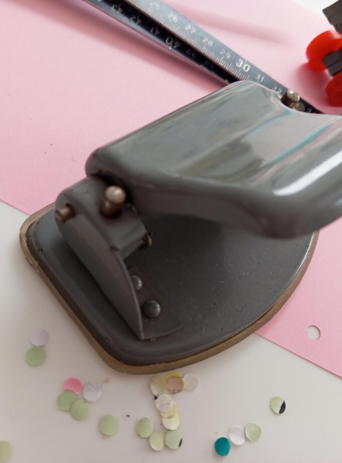 Vintage BlueGrey EJA Perforator