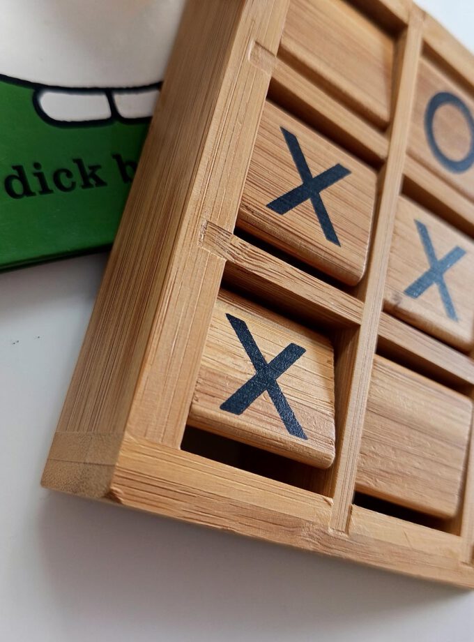 Wooden Noughts and Crosses X0