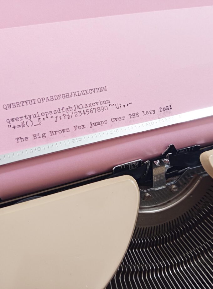 Vintage Remington Cicero Typewriter