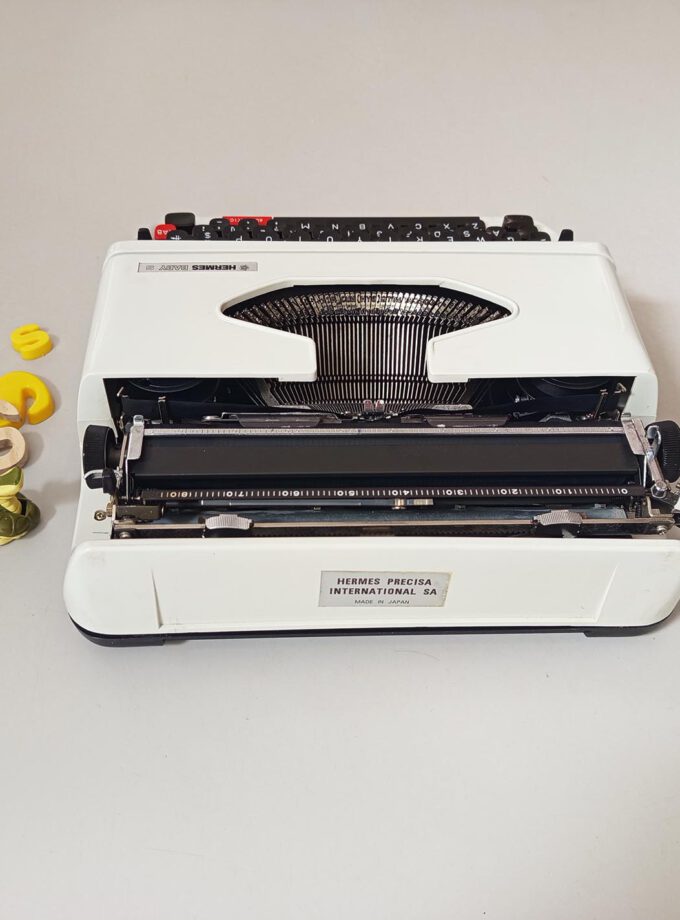 Vintage Hermes Baby S Typewriter Cubic