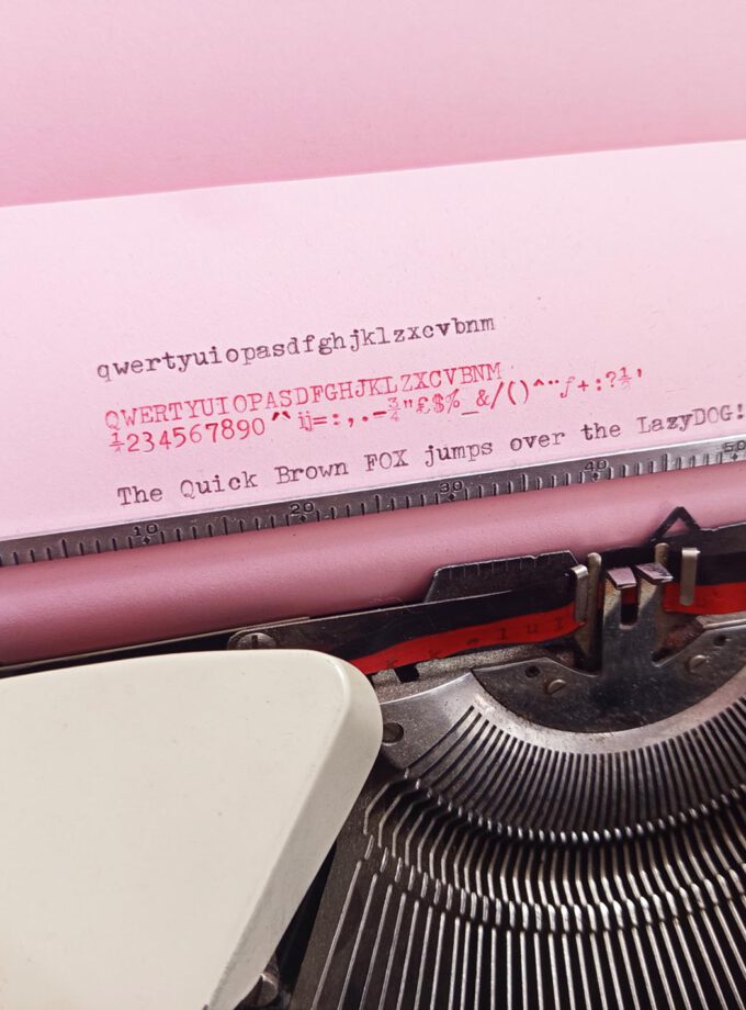 Portable Everest Vintage Typewriter